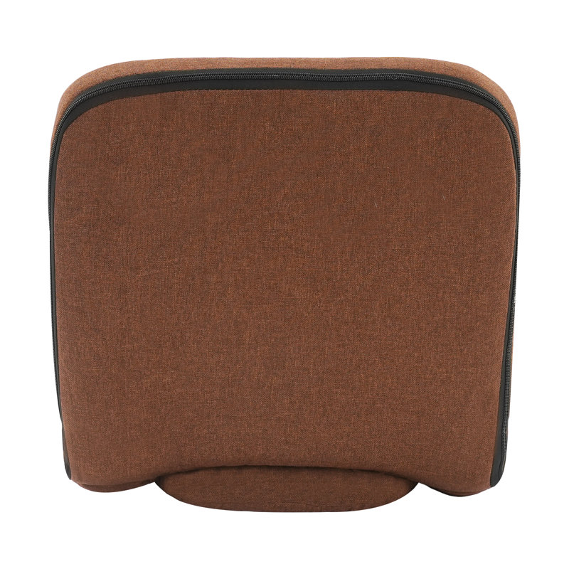 Fauteuil de plancher robuste en fer, siège pliable multi-angles pour salle de jeu de yoga, conception de rangement compacte avec chiffon respirant et poignée intégrée, facile à nettoyer