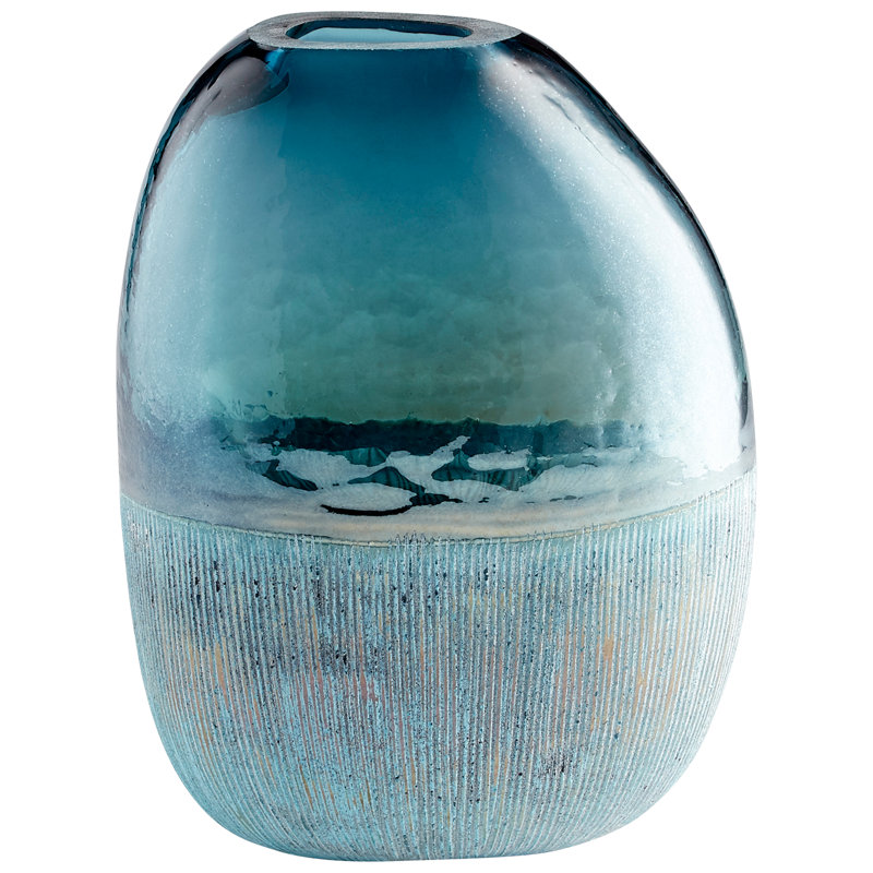 Cape Caspian Glass Table Vase
