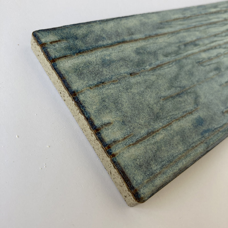 Corteza 3" x 9" Ceramic Vintage Subway Tile, Stardew