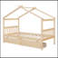 Lit en bois avec tiroirs-475882701
