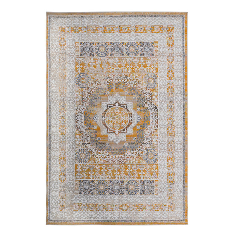 Tapis non pelucheux, élégant et résistant aux taches, Rectangle 7 pi 9 po x 10 pi