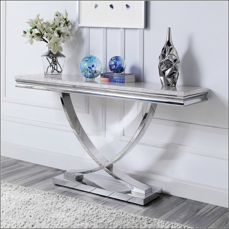 Table de canapé moderne de style glamour