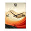 Dunes de sable blanches et rouges - Horloge murale Desert-99640640