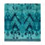 Overdyed Hand-Knotted Wool Modern-Contemporary Green Area Rug 3' 10" x 4' 3"