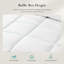 All Season Goose Down & Feather Comforter Luxury Duvet Insert, 650 FP  White-135230077