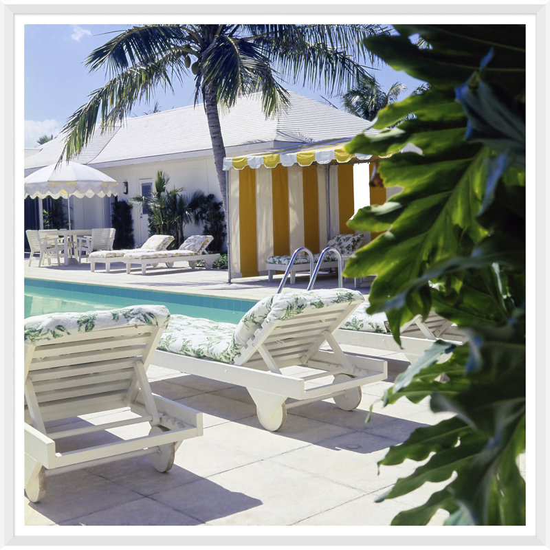 The Pool Area Of Olympiakos Giclee Print by Horst P. Horst