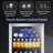 KELIVOL Single Zone 19.7'' Freestanding 26 Bottle Wine & Beverage Refrigerator