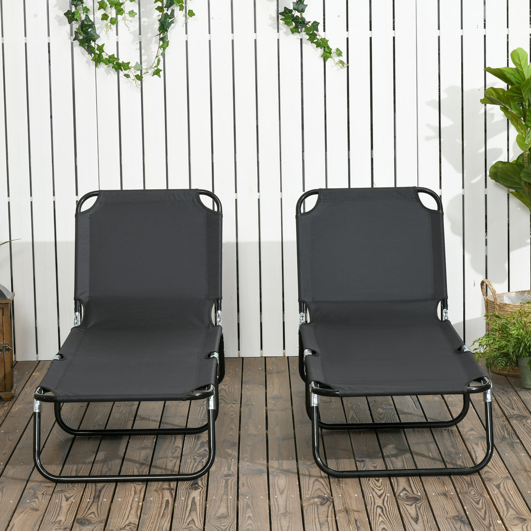 Brenisha 188cm Long Reclining Chaise Lounge Set