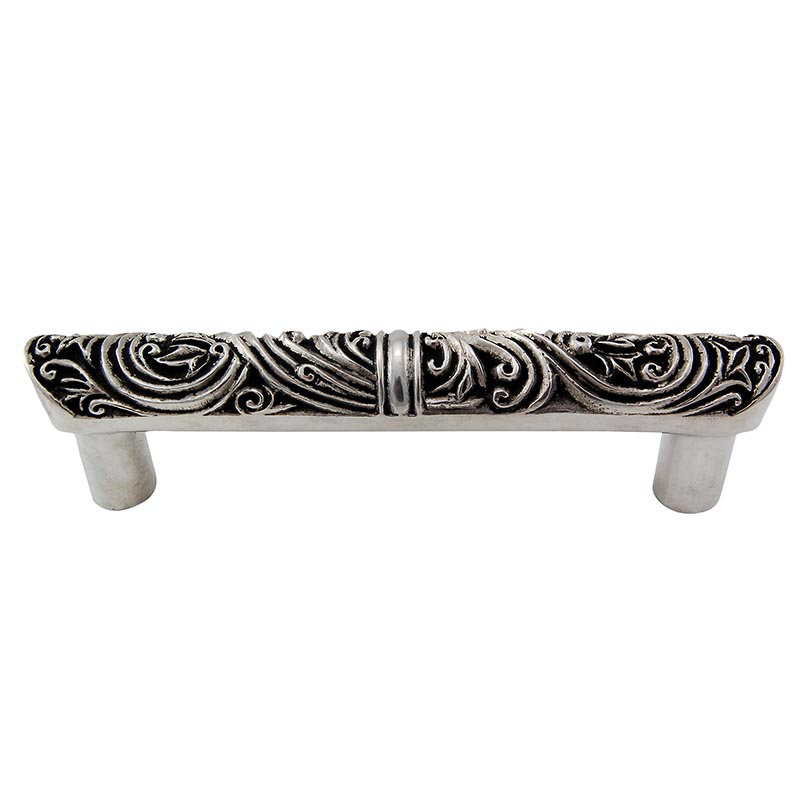 Liscio Bar / Handle Pull, Antique Silver