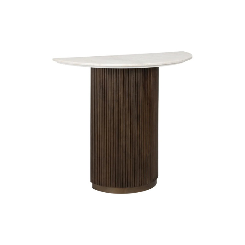 Console Table 35'' W Marble Console Table