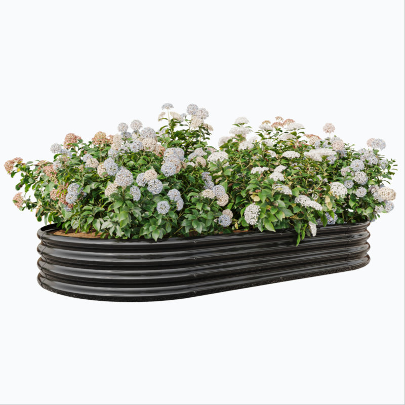 Metal Planter Bed, Black