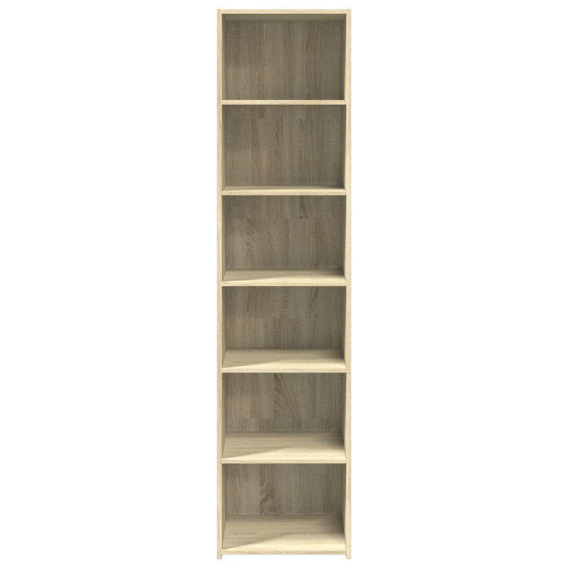Vidaxl highboard made of wood, 185cm H x 45cm W x 41cm D, Sonoma Oak