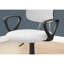 Chaise de bureau, hauteur réglable, pivotante, ergonomique, accoudoirs, bureau d'ordinateur, bureau, juvénile, métal maillé-1158341290