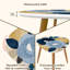 Ensemble de 2 tables basses gigognes Triangle