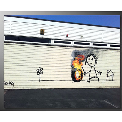 Banksy - Print on Canvas