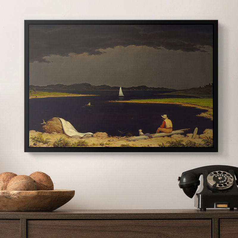 Toile tendue avec cadre 0-Martin Johnson Heade, Noyer, 16 x 24