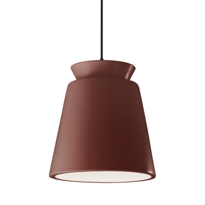 Luminaire suspendu conique à 1 lumière Logan