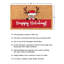 Vervino Happy Holidays 30 po x 18 po Tapis de porte antidérapant pour l'extérieur