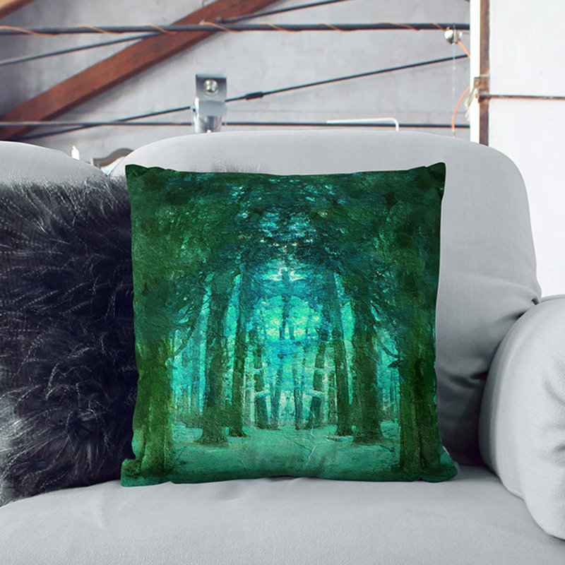 Square Throw Cushion, 55cm H x 55cm W x 20cm D