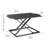 Adjustable Metal Base Standing Desk Converter