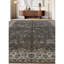 Shamas Oriental Area Rug in Brown/Ivory/Gray/Green