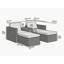 Alouetta 184cm Wide Wicker Patio Sectional with Cushions