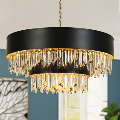 Jocsan 18 - Light Dimmable Crystal Chandelier