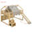 Loft Bed With Slide, Storage Bookcase and Stairs-106713814-106713811