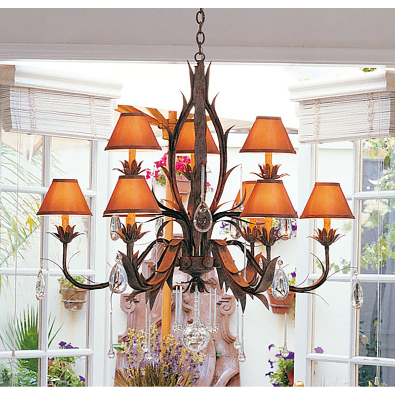 Summer-Louise 9 - Light Dimmable Empire Chandelier