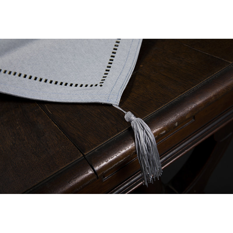 Ahmyla Table Runner, 72" L x 16" W, Teal