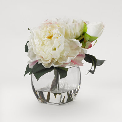 Peony Arrangement in Jar