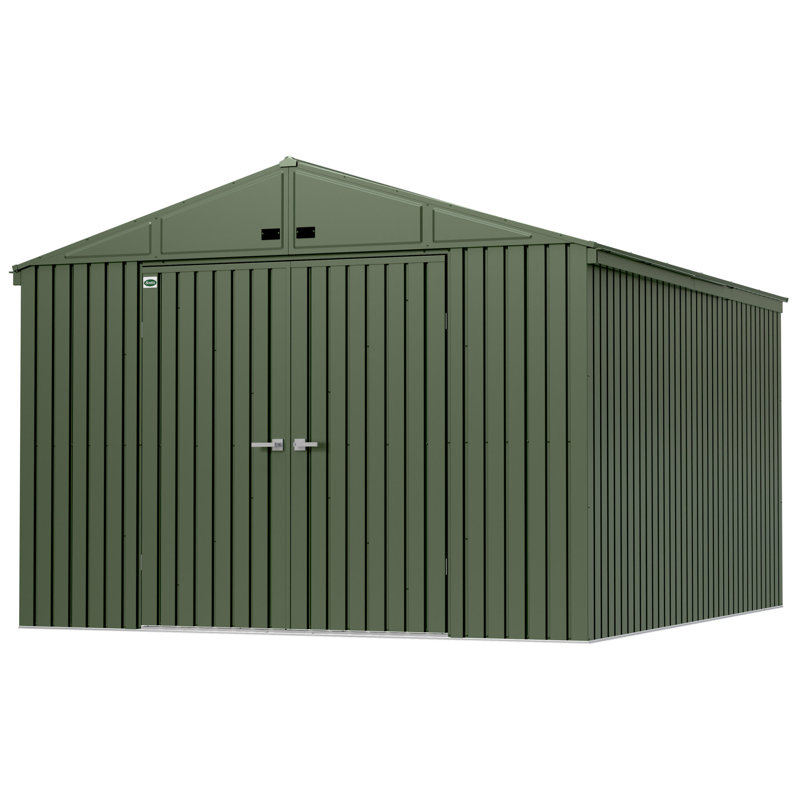 Scotts Lawn Care Storage Shed, 10X12, Green