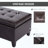 Hillcrest Faux Leather Upholstered Storage Bench-26077105