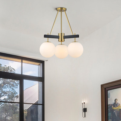 Tanedra 3-Light Semi Flush Mount