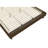 Warm Brown Eastern King Platform Bed