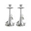 White Orchid Candleholders