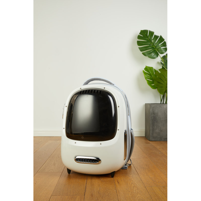 2 Cat Carrier, White