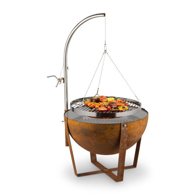 Round Steel Wood Burning Smokeless Fire Pit
