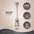 Patio Heater with Table 48,000 BTU Output Electronic Ignition System with Wheels- Stainless Steel-100847389