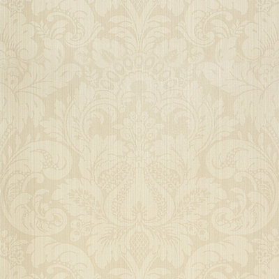Daphne Damask and Floral Wallpaper Roll