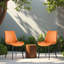 Chaise d'appoint en cuir Angiens-1318748888-1331919393
