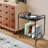 2-Tier Record Player Stand Free Standing Player Stand Record Storage Stand With 4 Foot Pads-986057908