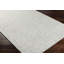Tapis rectangulaire en polyester / laine gris-406981421