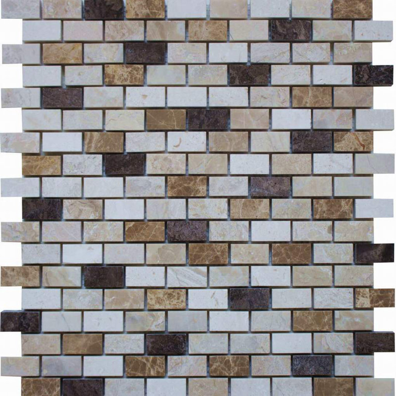 Adriatica 0.63" x 1.25" Marble Mosaic Wall & Floor Tile