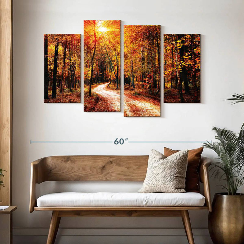 Alvord Remote Fall Pathway, 32" H x 52" W