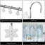 Crochet de rideau de douche Thanksgiving Christmas