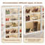 18 Pair Stackable Shoe Storage Box