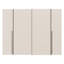 Taire 4 Door Manufactured Wood Wardrobe