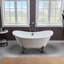 Baignoire de trempage sur pattes en acrylique 59 "x 28"-61051264-51226569