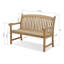 Banc de jardin teck Brighton